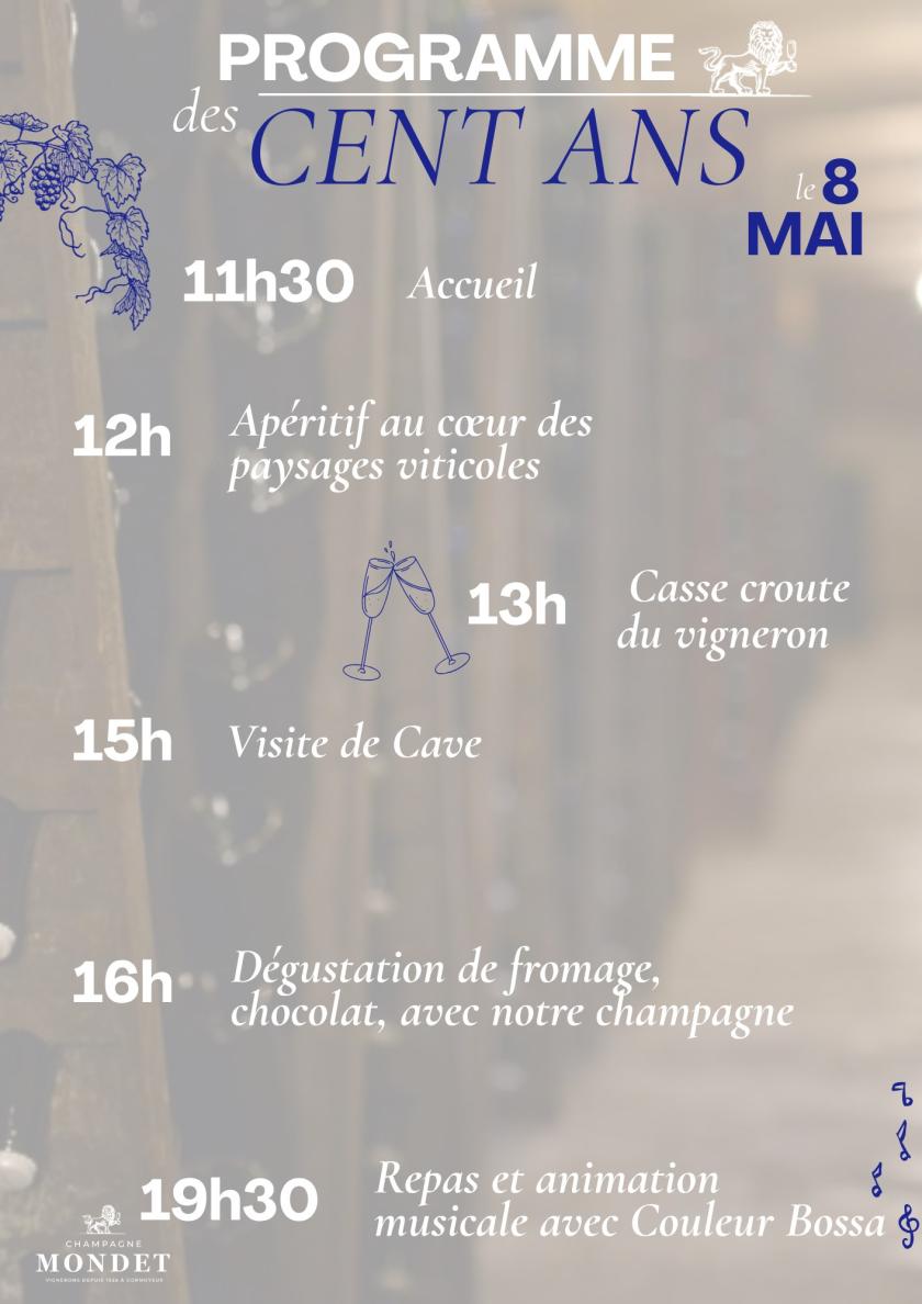 100 ans de la Maison MONDET