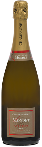 Champagne Mondet cuvée Brut fût de chêne