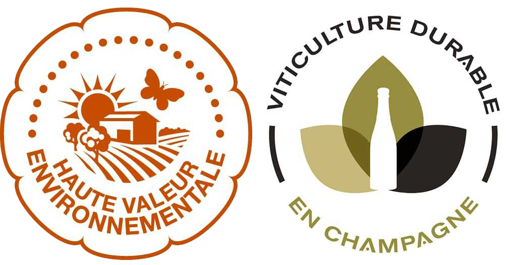 certifié Haute Valeur Environnementale et Viticulture Durable en Champagne