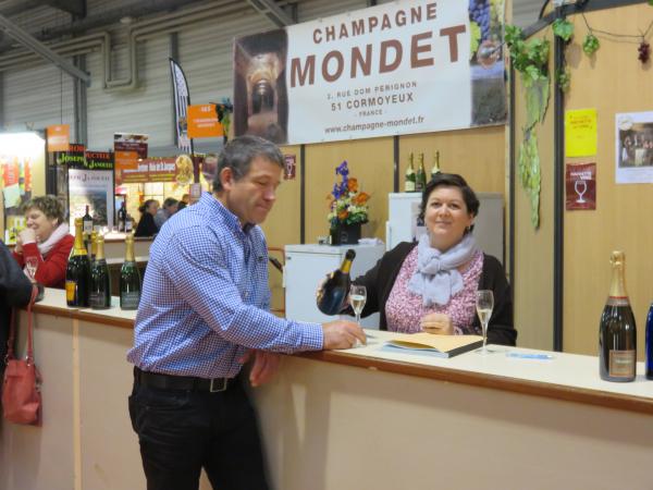 Champagne Mondet salon de NANTES